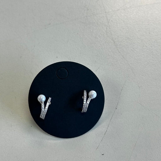 Marionat Wrap Rhinestone/Pearl Earrings