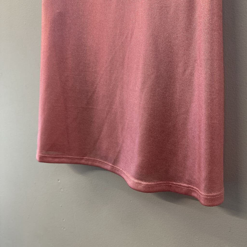 Porridge Pink Sheen Tank Top Medium