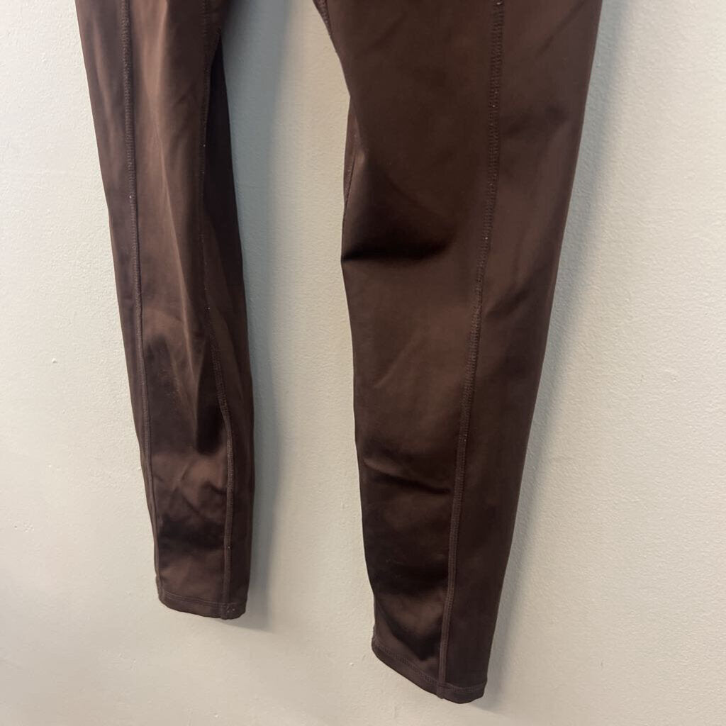 Fabletics Brown Low Back Athletic Jumpsuit Large