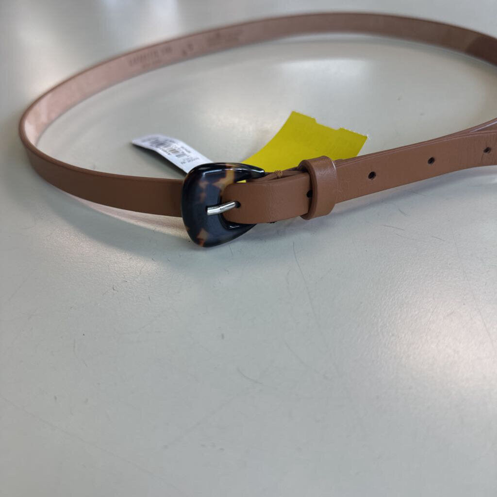 Lafayette 148 Brown Leather Belt Small