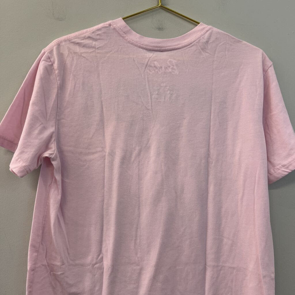 Barbie Pink Short Sleeve Graphic Tee Medium