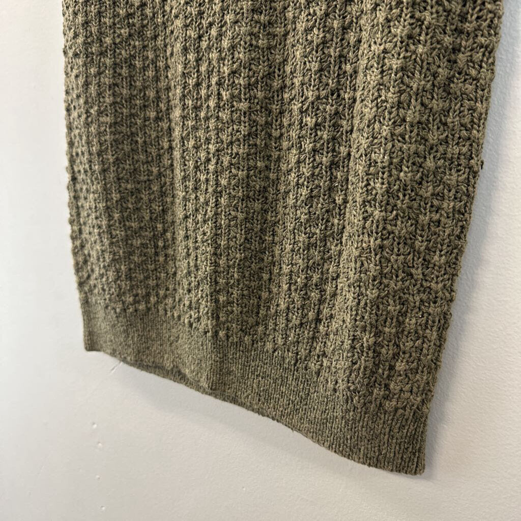 Vintage Rafaella Green Sweater Tank Top Large