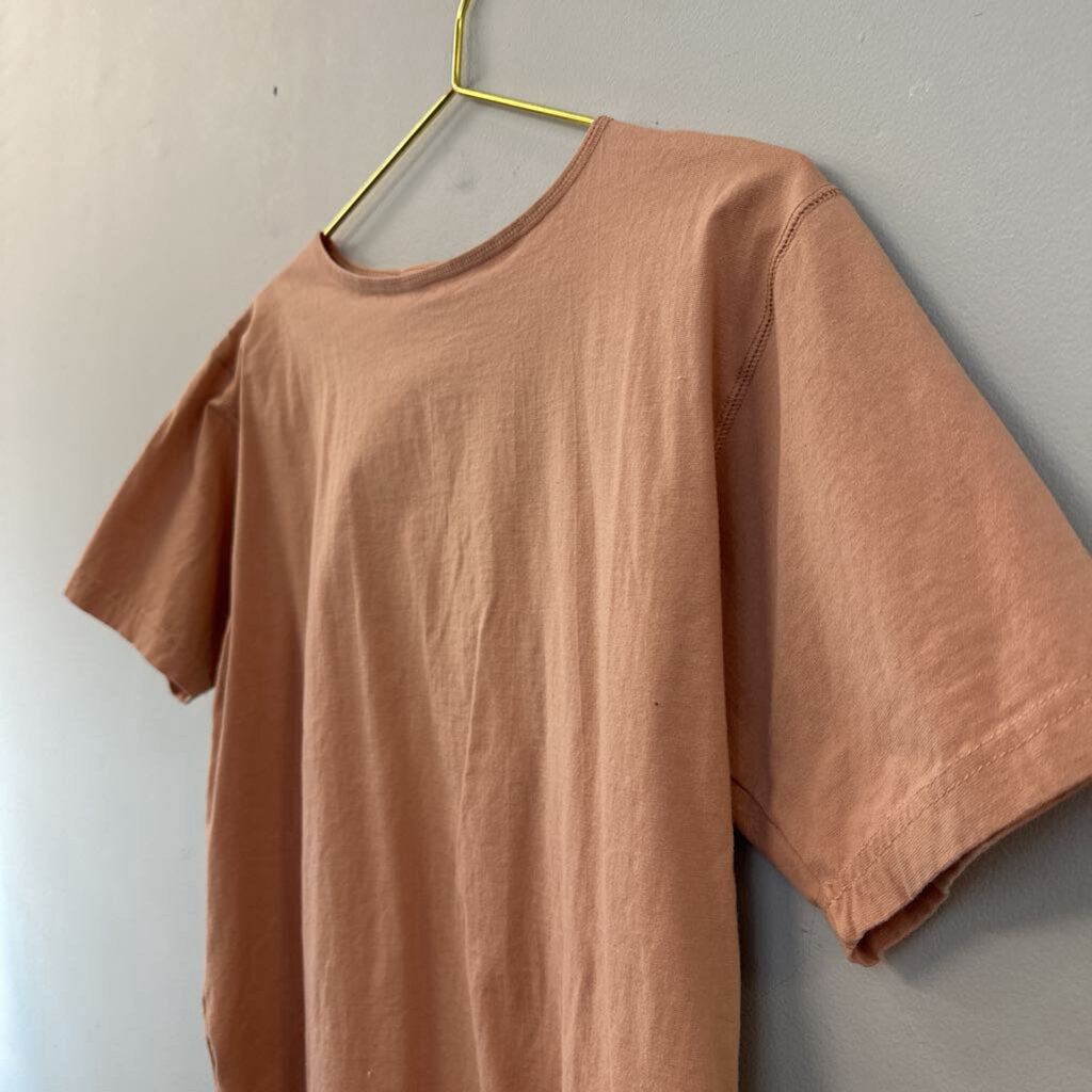 Vintage Chaus Orange Short Sleeve Top Medium