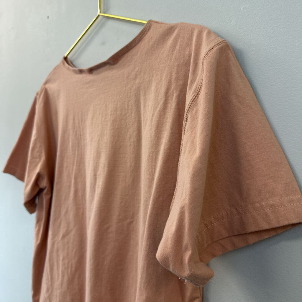 Vintage Chaus Orange Short Sleeve Top Medium