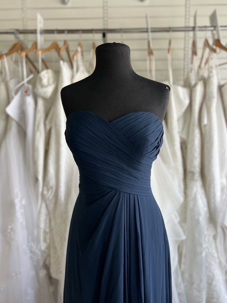 Azazie Navay Strapless Long Formal Dress 10