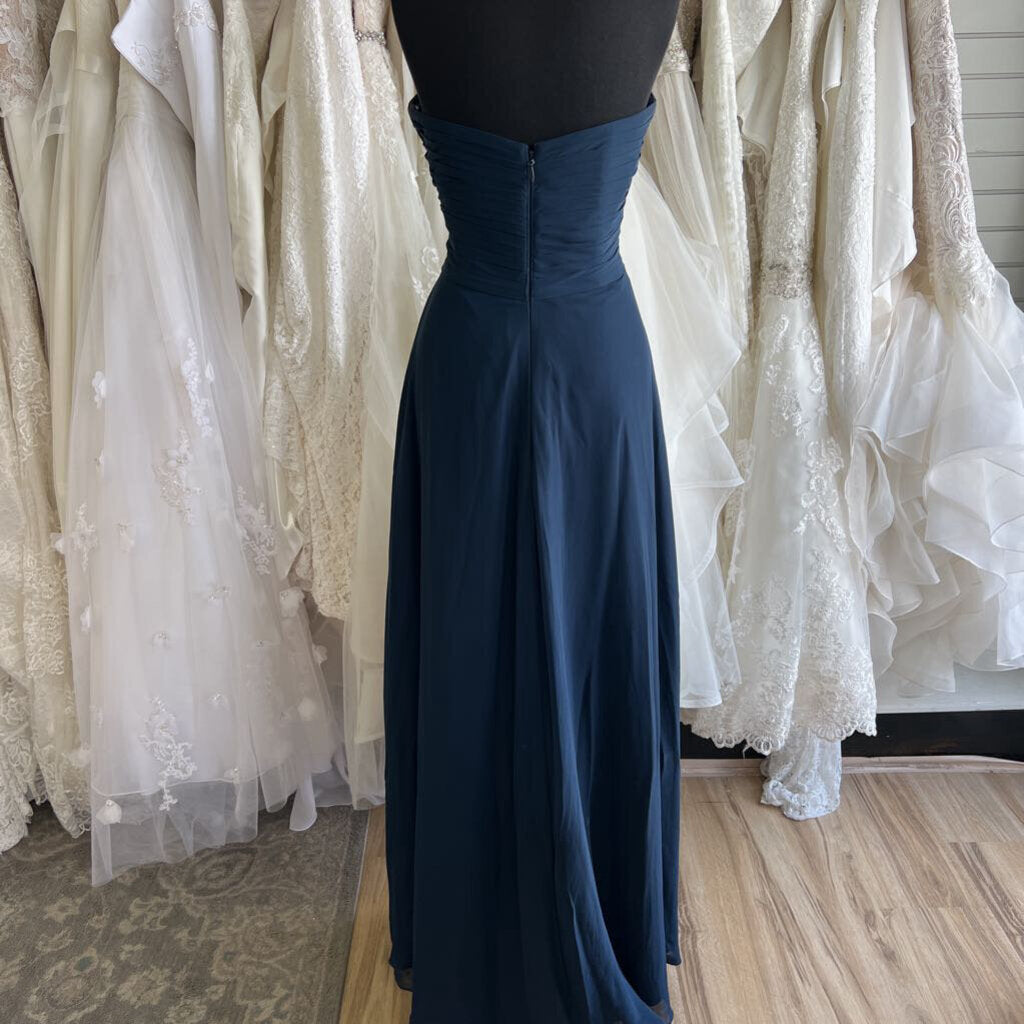 Azazie Navay Strapless Long Formal Dress 10