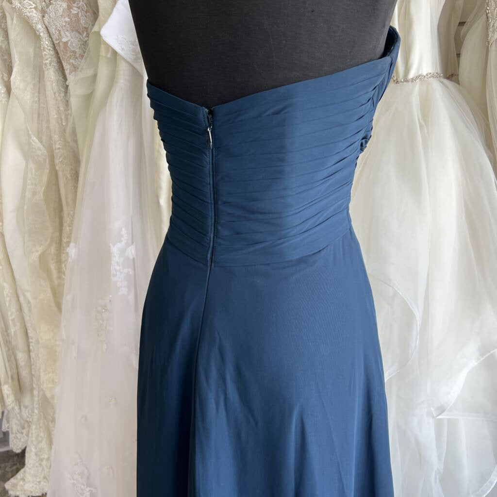 Azazie Navay Strapless Long Formal Dress 10