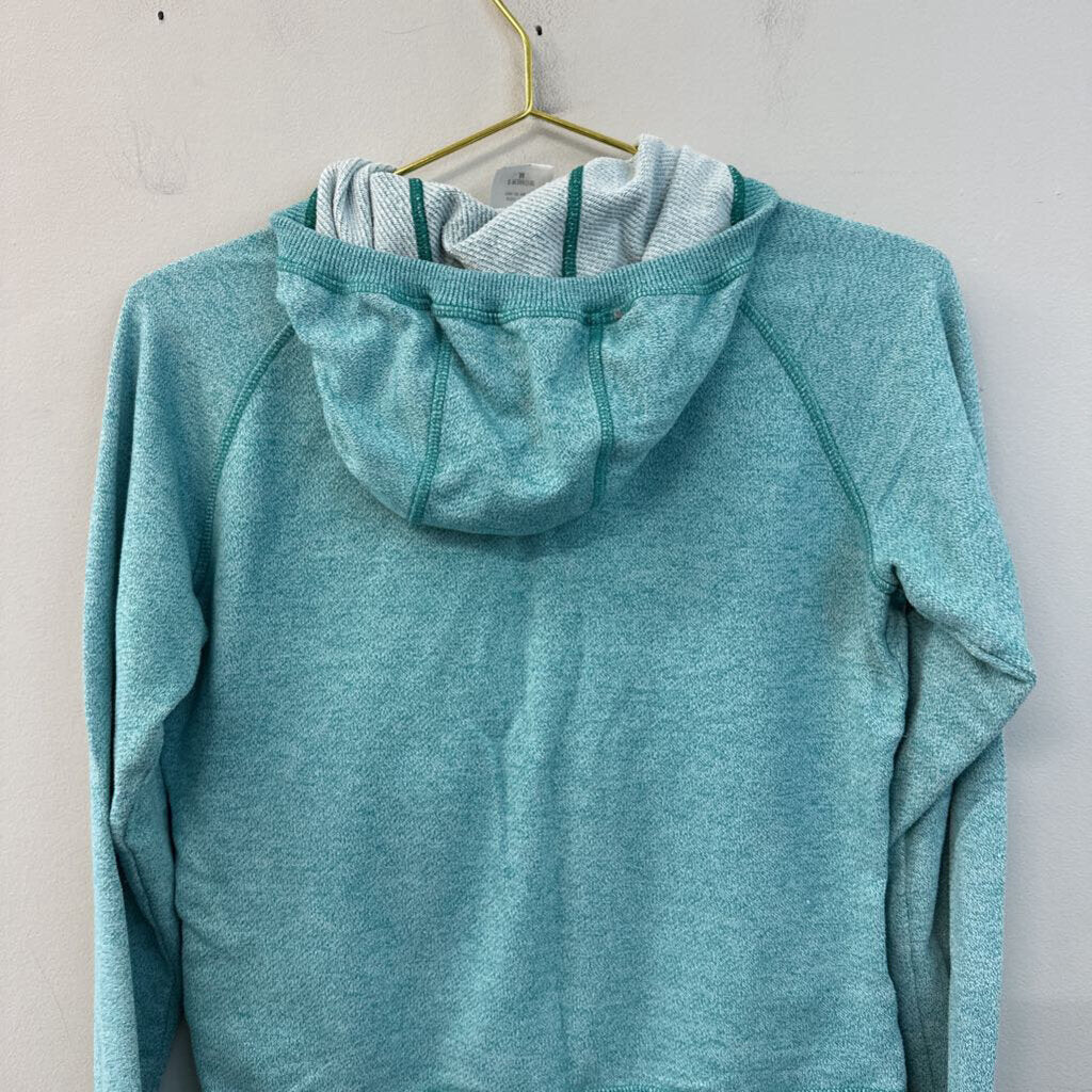 Patagonia Blue Long Sleeve Zip Up Hoodie Medium