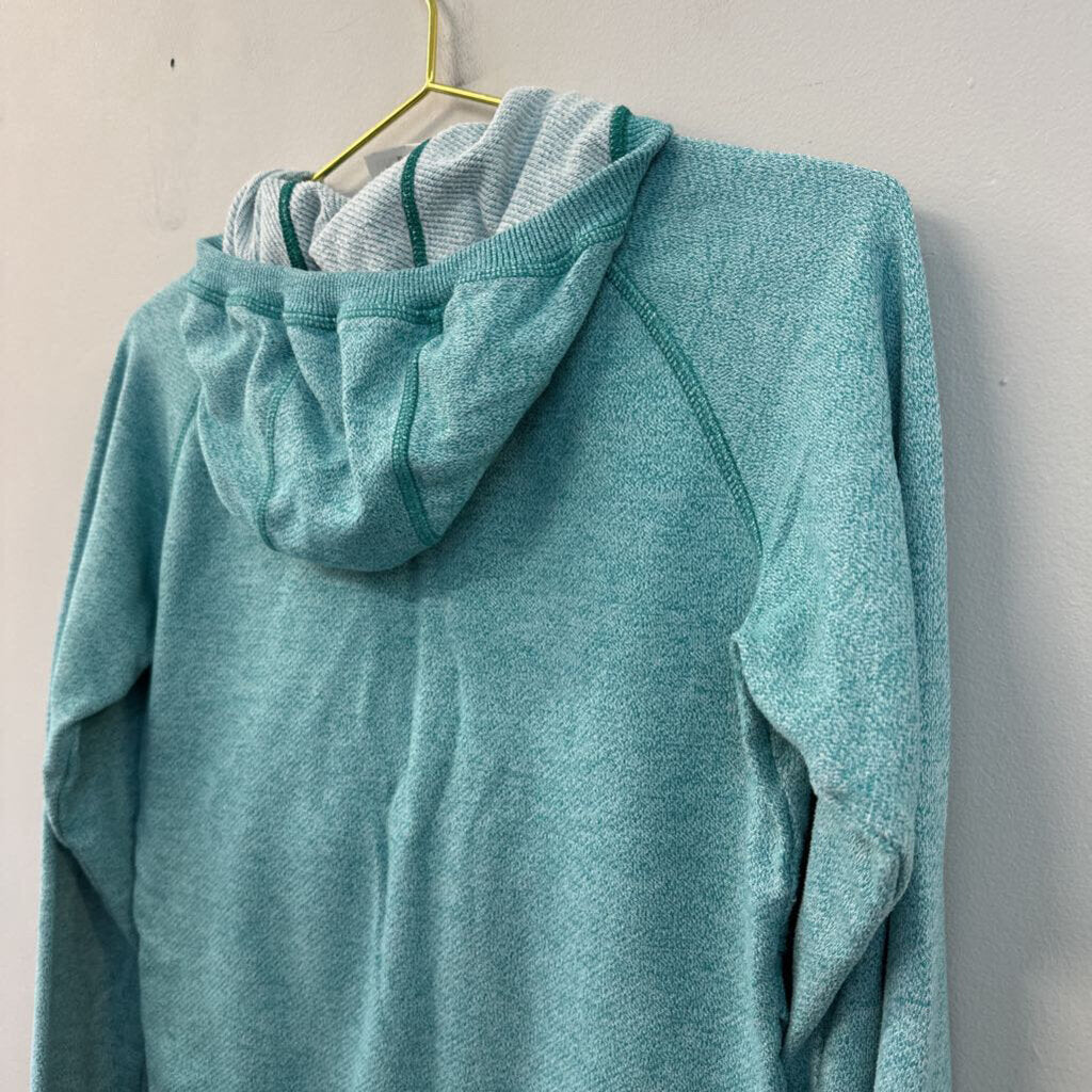 Patagonia Blue Long Sleeve Zip Up Hoodie Medium