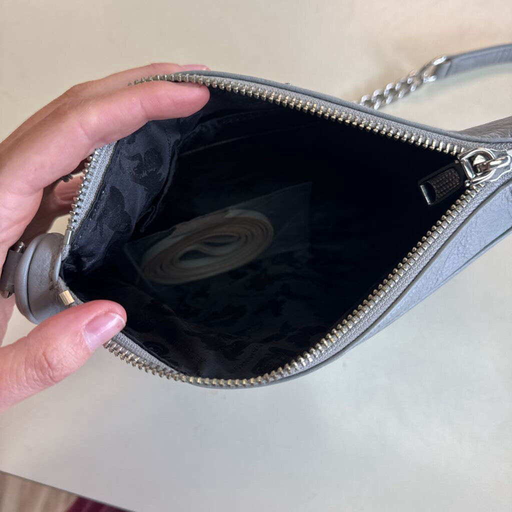 Rebecca Minkoff Grey Leather Crossbody Purse