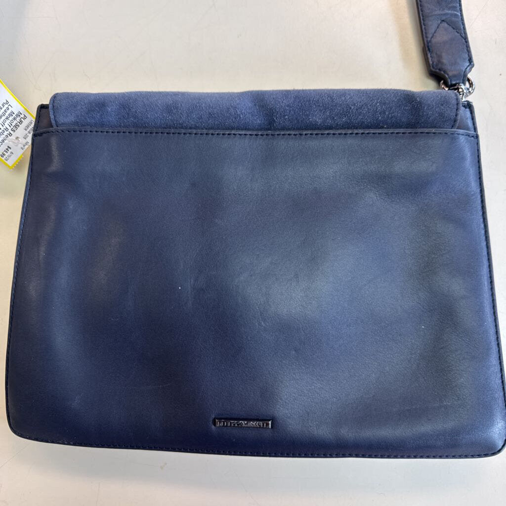 Rebecca Minkoff Navy Leather/ Suede Purse