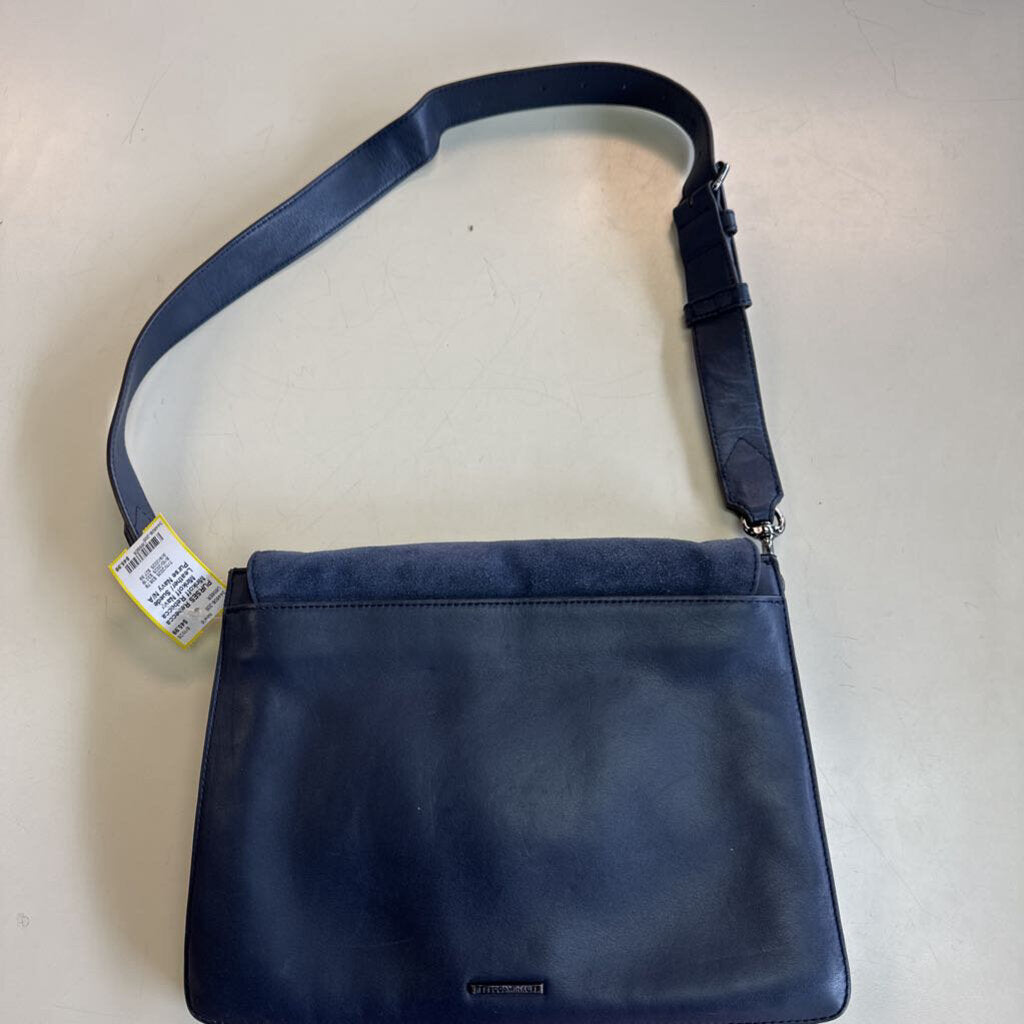 Rebecca Minkoff Navy Leather/ Suede Purse
