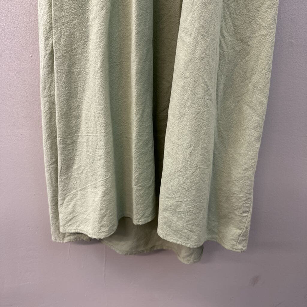 Nasty Gal Green Puffsleeve Maxi Dress Size 6