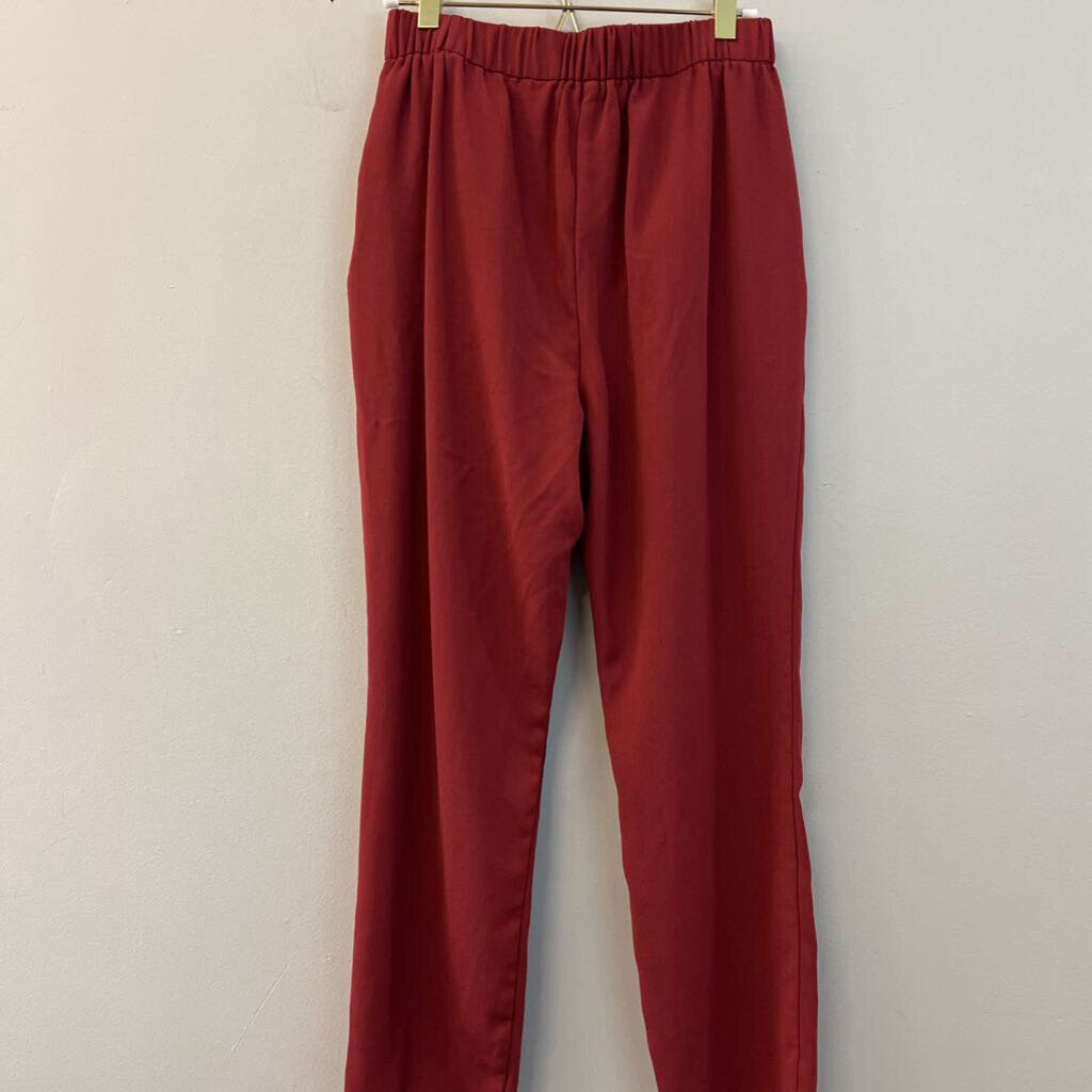 Primark Red High Waisted Trouser Pants 4