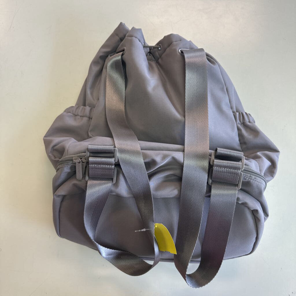 Beyond Yoga Grey Convertible Gym Bag