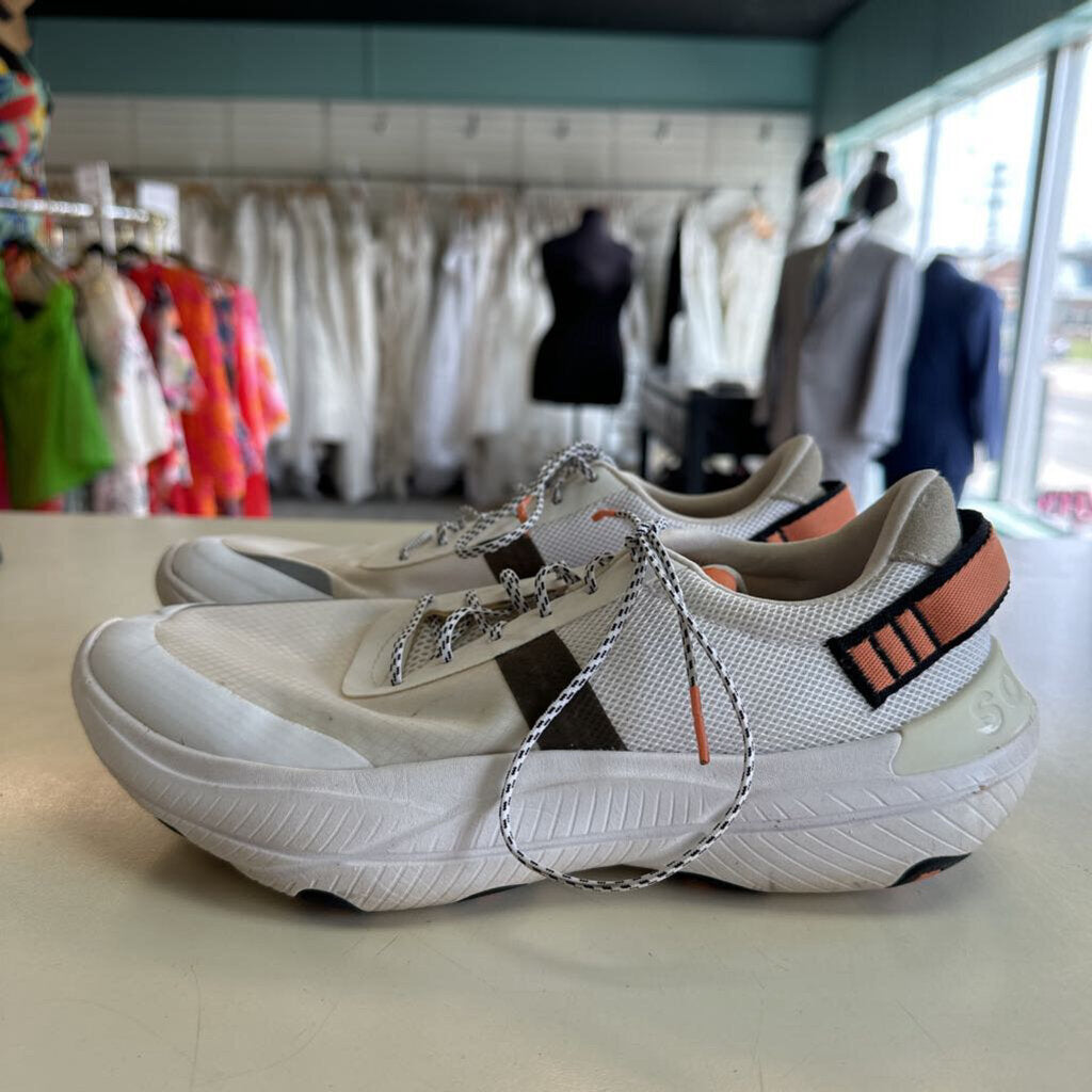 Sorel White/ Multi Explorer Blitz Tennis Shoes 9.5