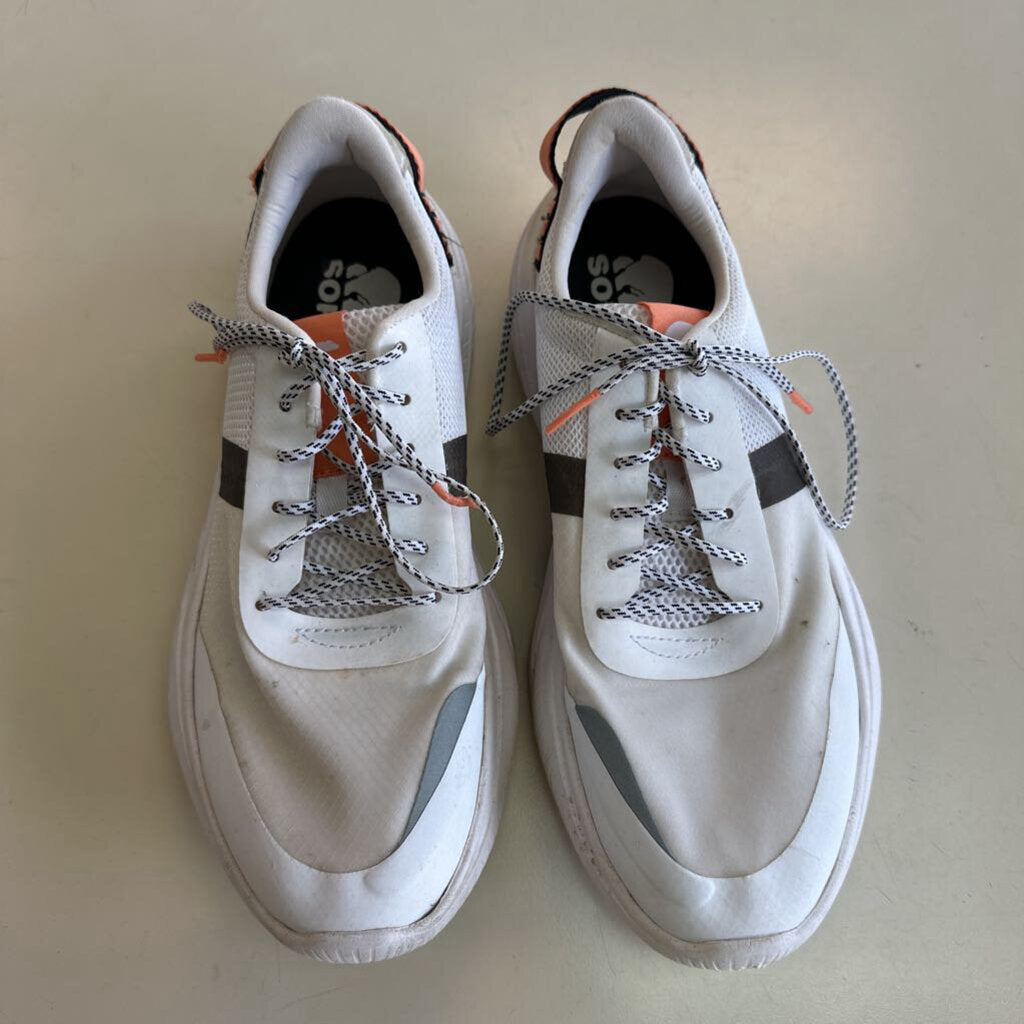 Sorel White/ Multi Explorer Blitz Tennis Shoes 9.5