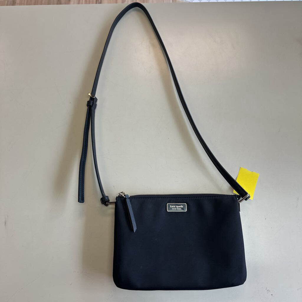 Kate Spade Black Nylon Crossbody Purse