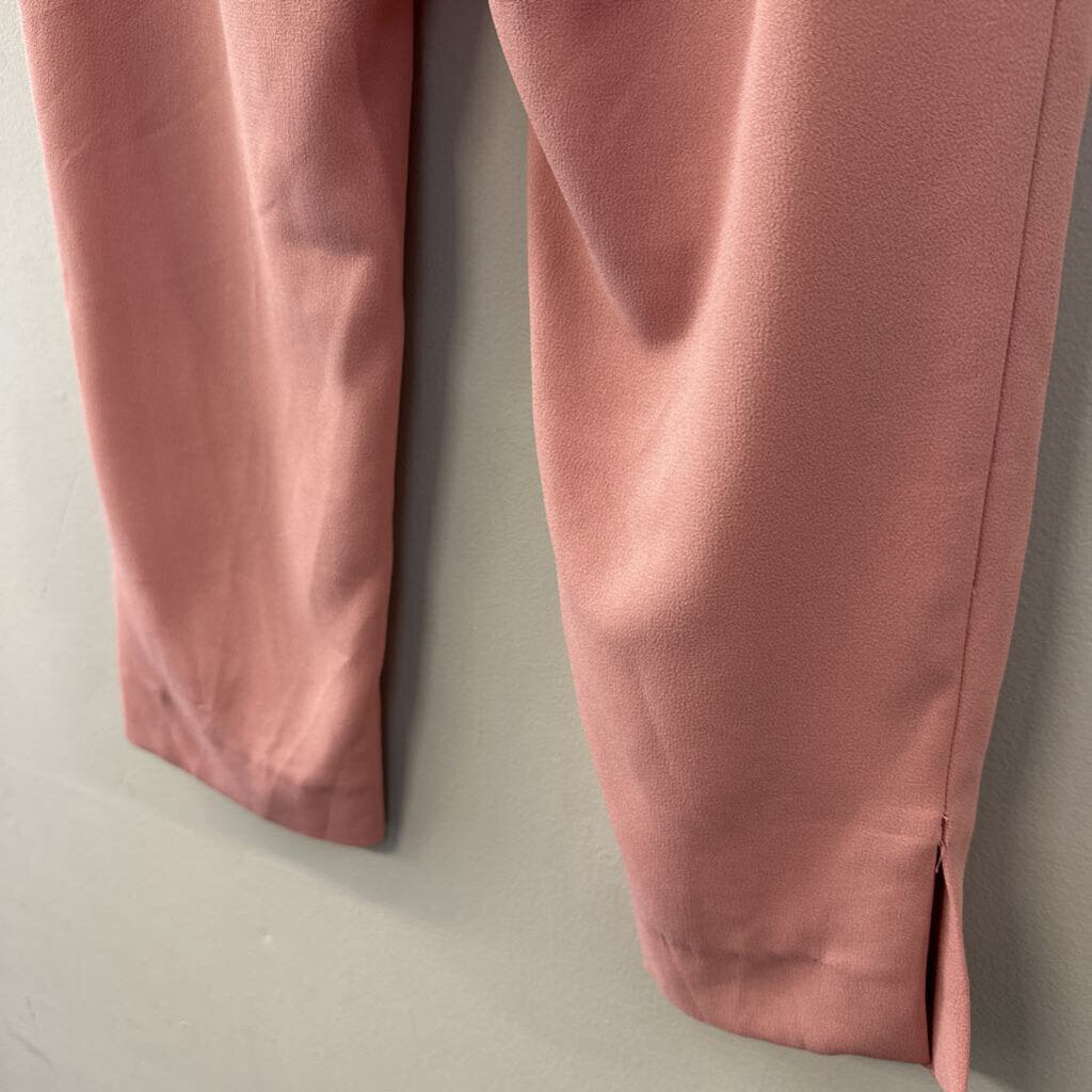 Anthropologie Pink The Essential Pull On Trouser Pants Small