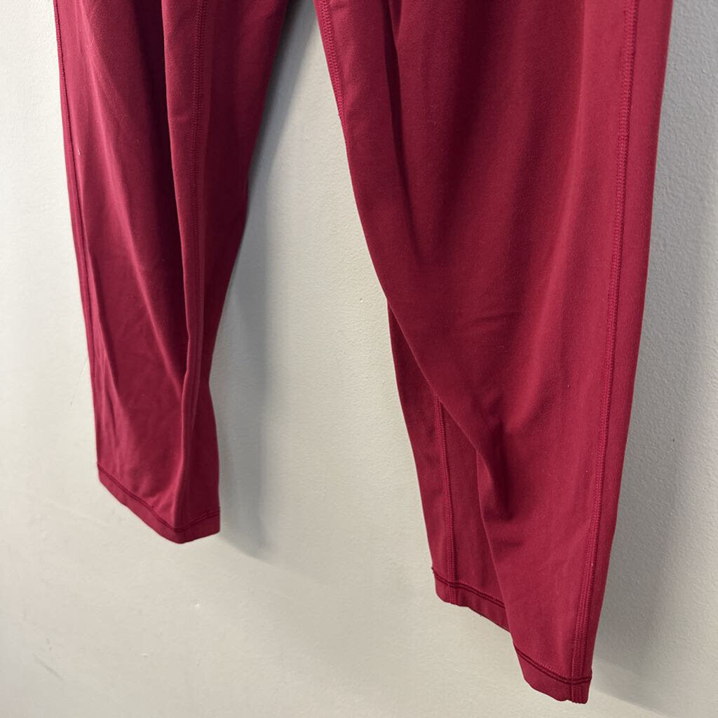 Athleta Red Full Length Leggings Small