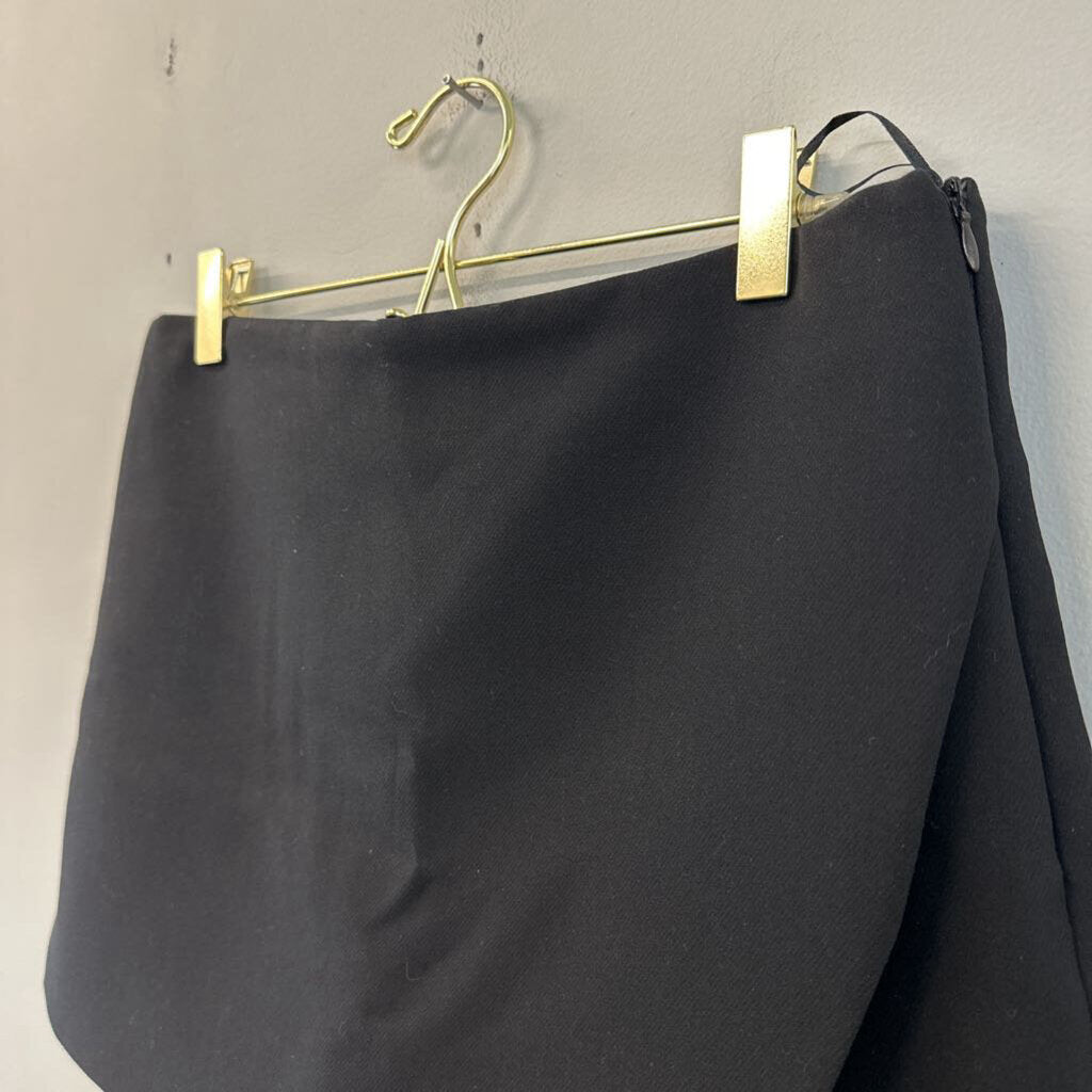 Zara Black Wrap Skort Large