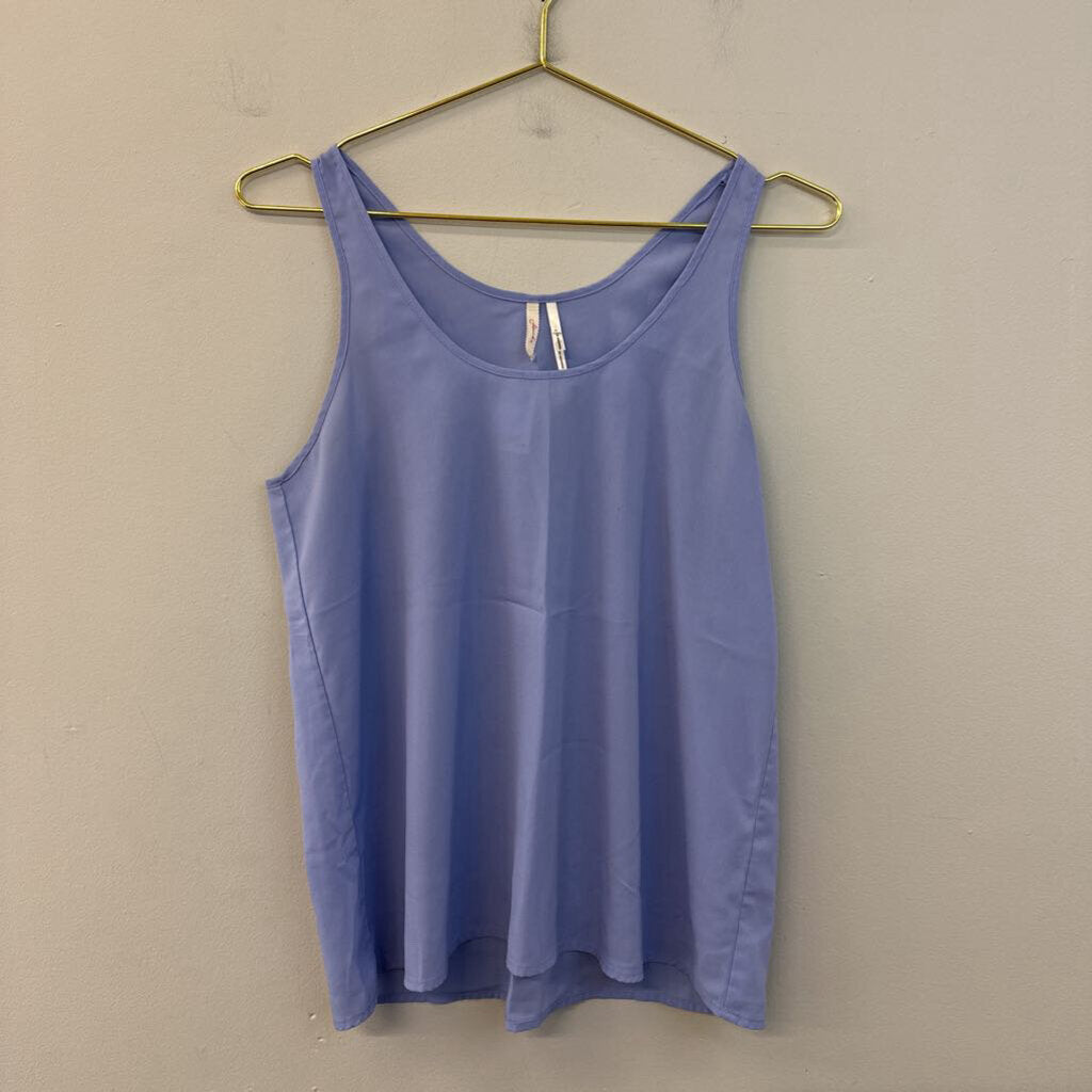 Frenchi Blue Tank Top Small