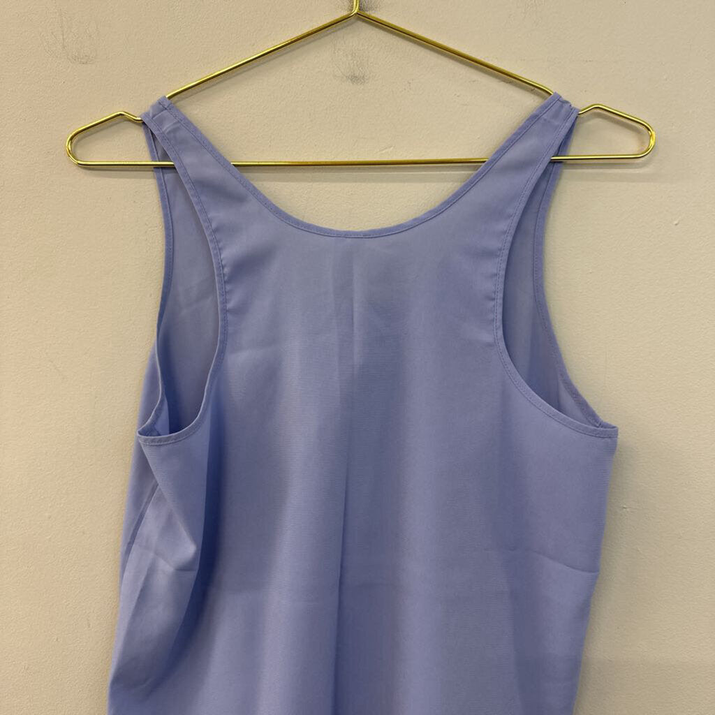 Frenchi Blue Tank Top Small