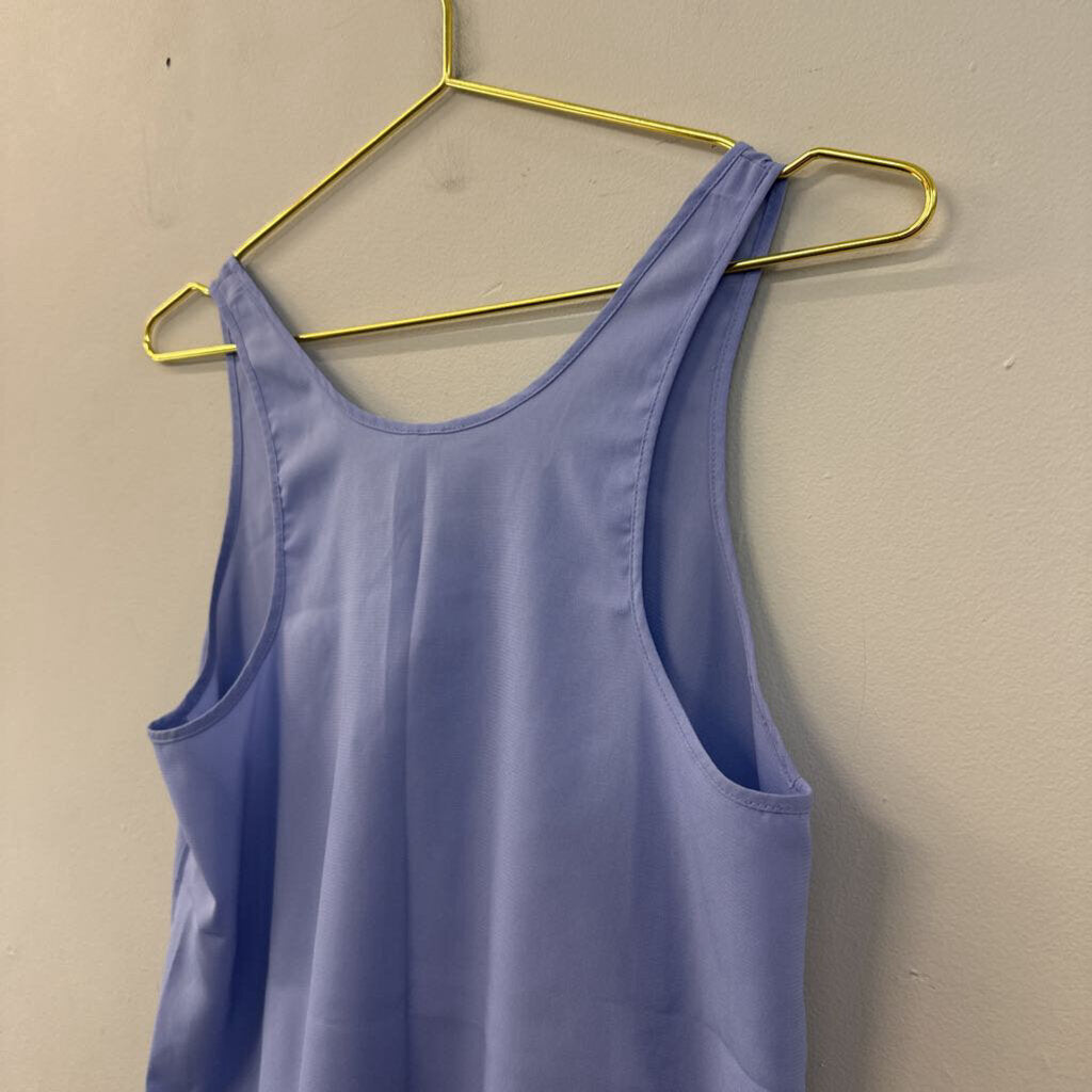 Frenchi Blue Tank Top Small