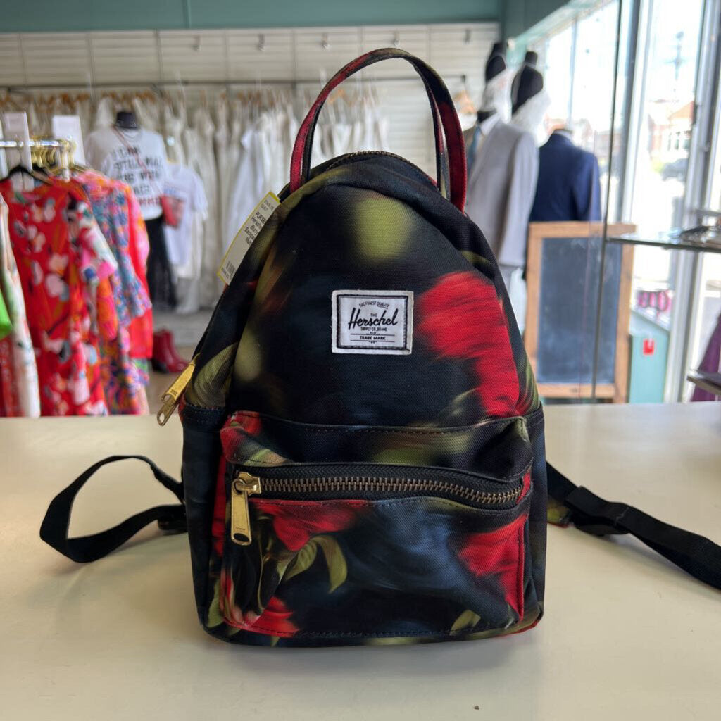 Herschel Nova Mini Blurry Roses Backpack