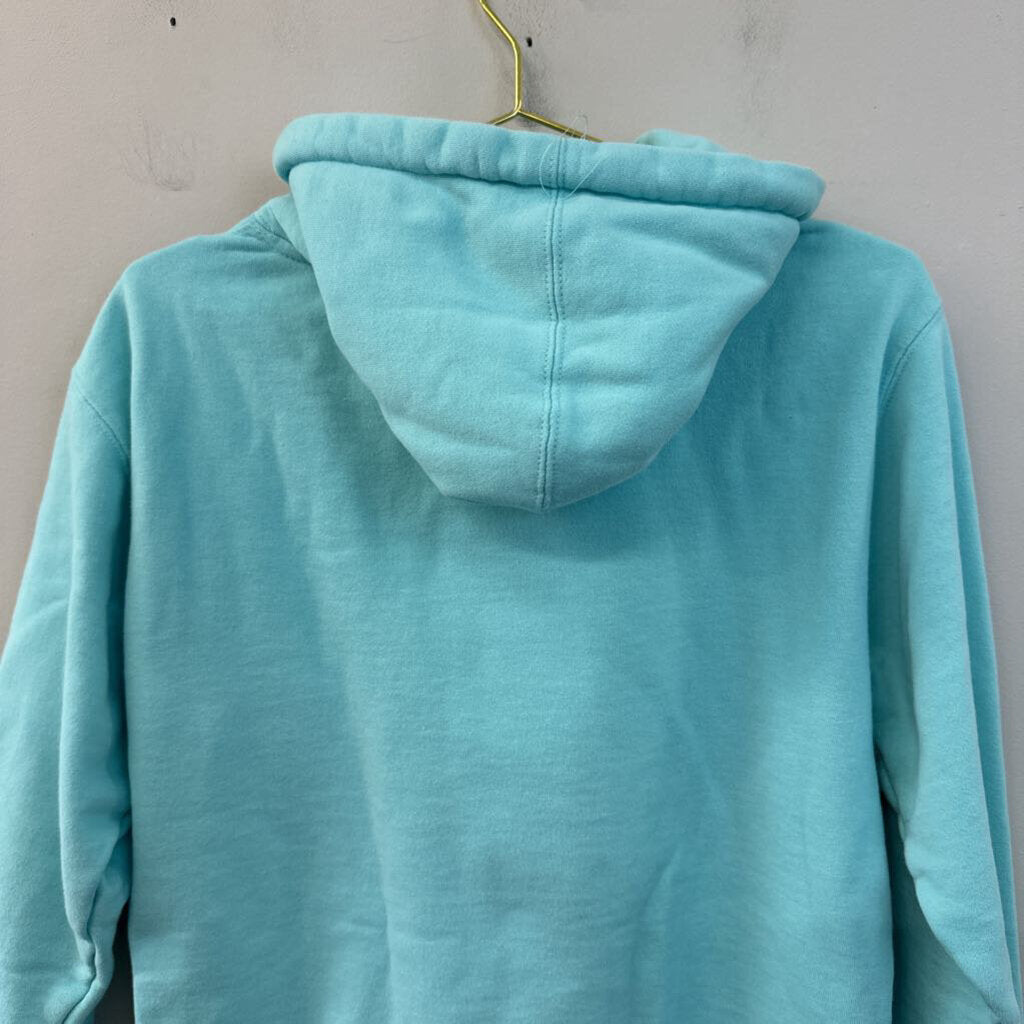 Independent Trading Co Blue Conversations Graphic Hoodie Small