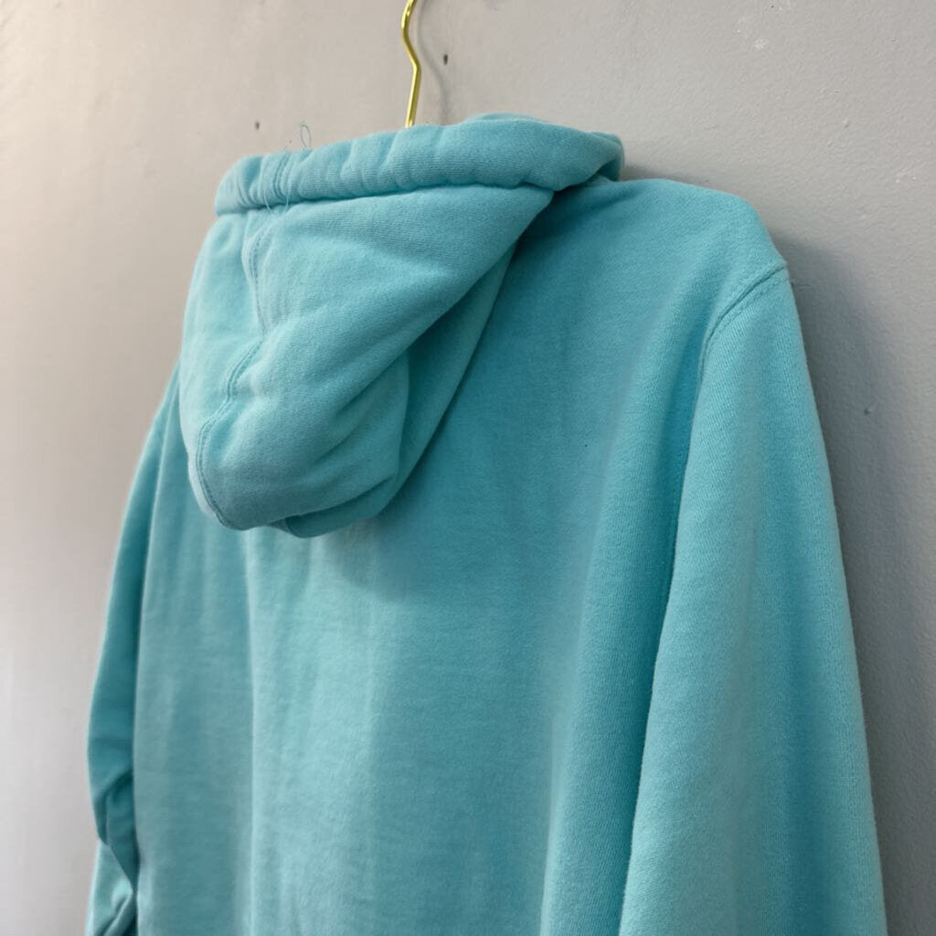 Independent Trading Co Blue Conversations Graphic Hoodie Small