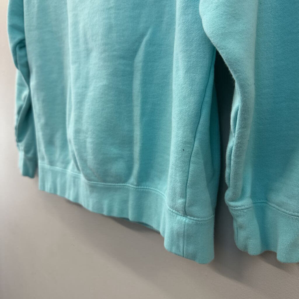 Independent Trading Co Blue Conversations Graphic Hoodie Small