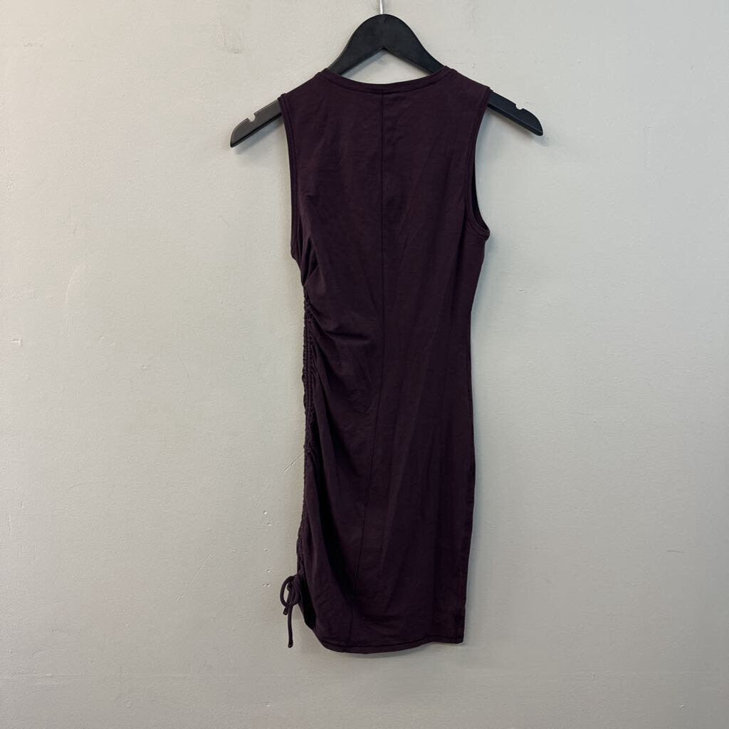 Lululemon Purple Ruched Side Tank Dress Small