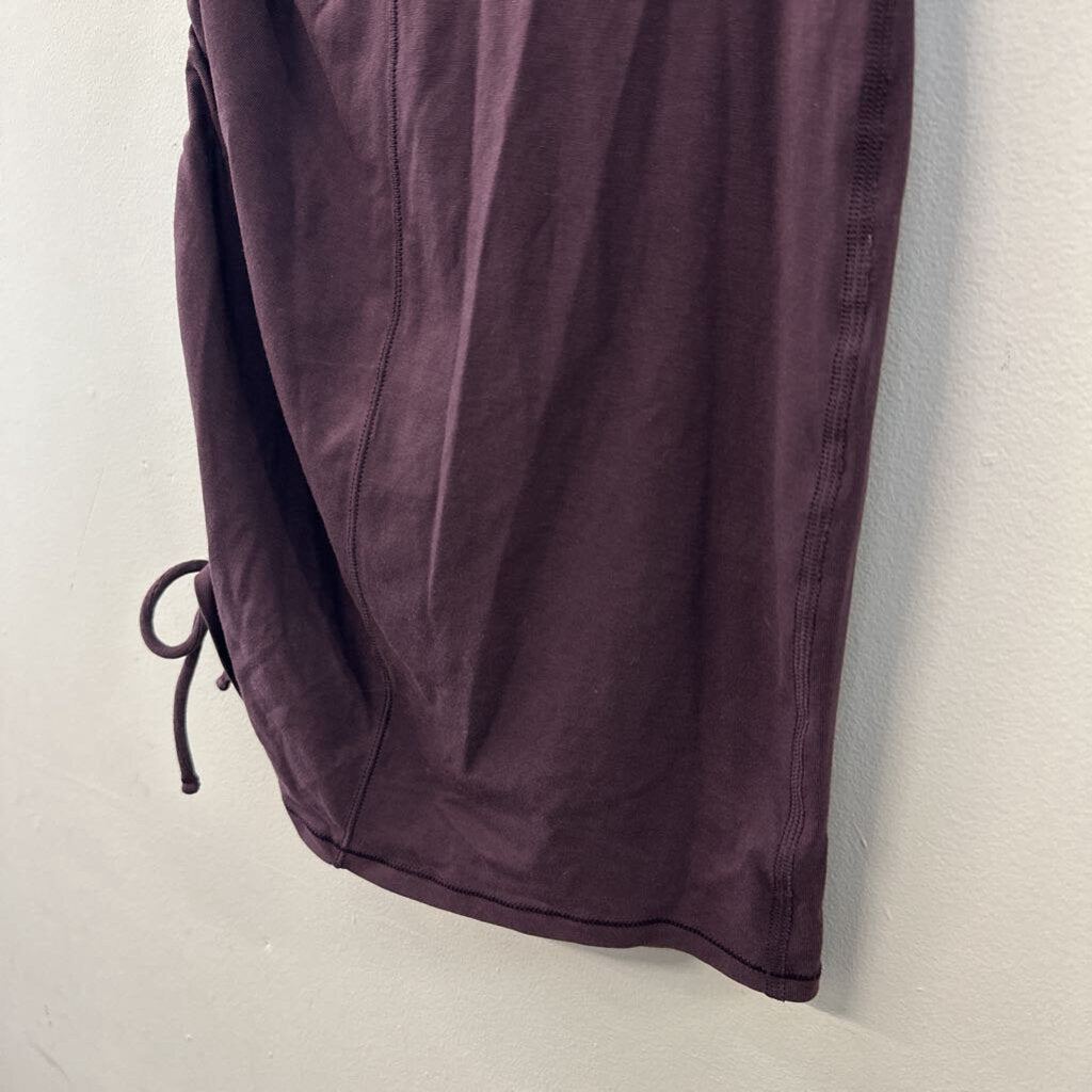 Lululemon Purple Ruched Side Tank Dress Small