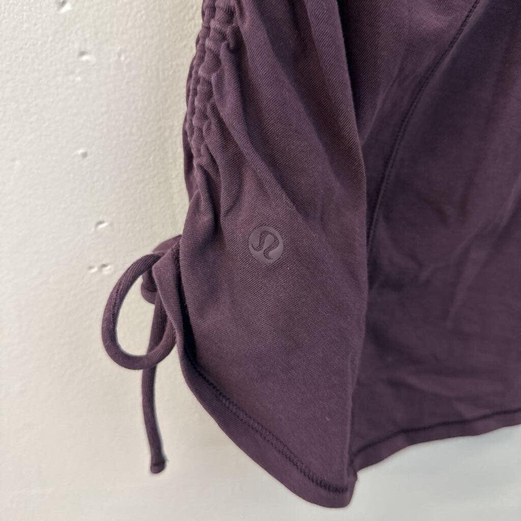 Lululemon Purple Ruched Side Tank Dress Small