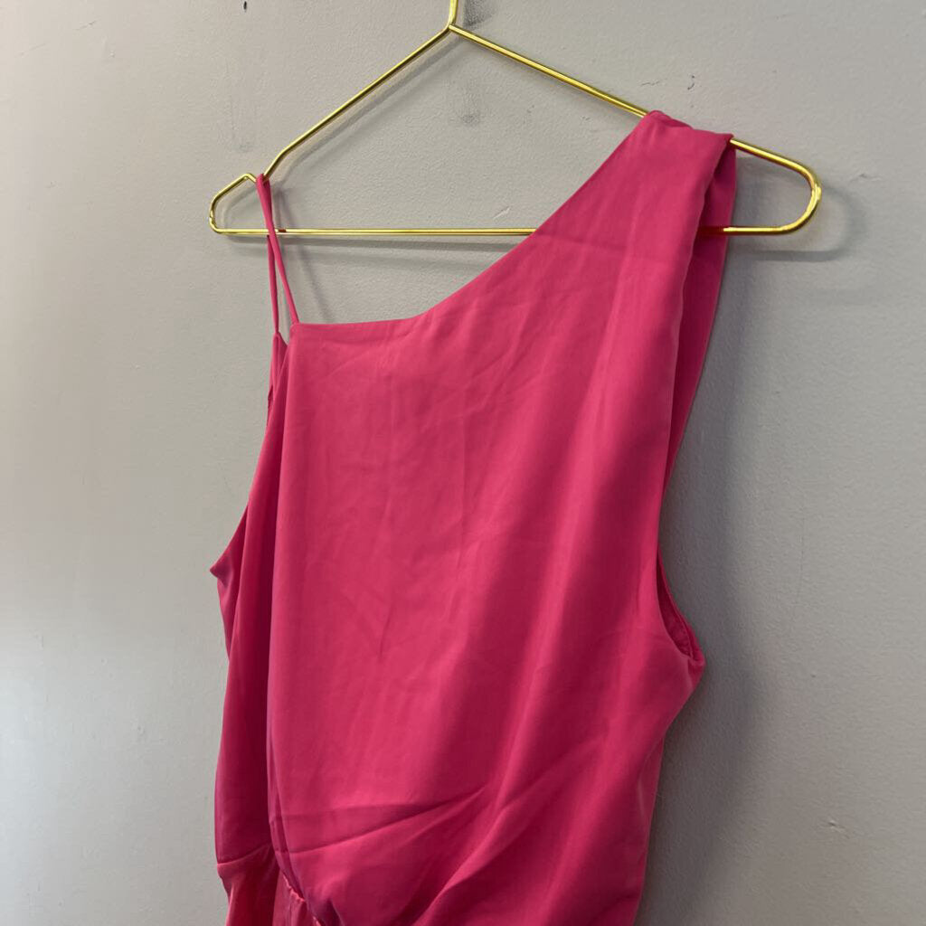 Lavish Alice Pink Cowl Neck Bodysuit 6