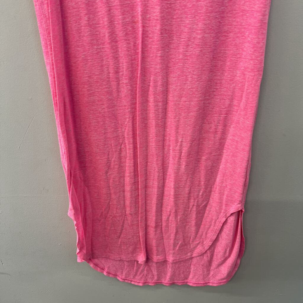 Aerie Pink Cotton Midi Tank Dress Large