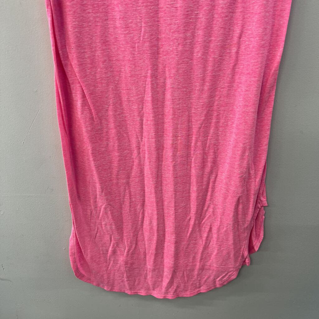 Aerie Pink Cotton Midi Tank Dress Large