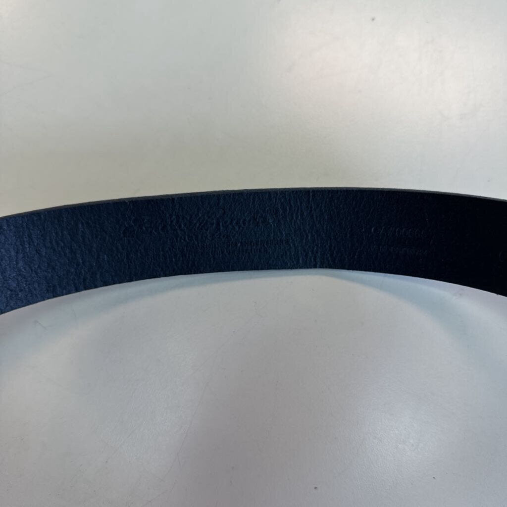 Eddie Bauer Black Leather Belt Medium