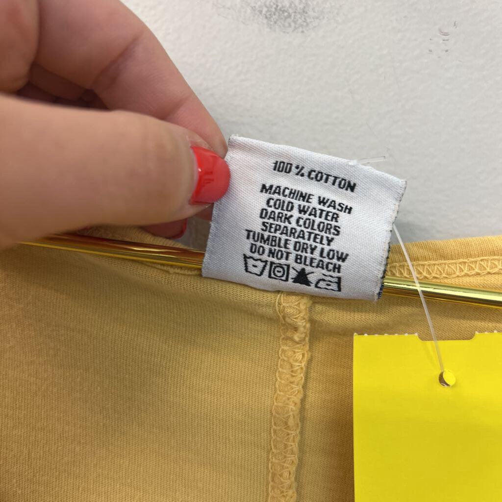CMC Yellow Long Sleeve Top Medium