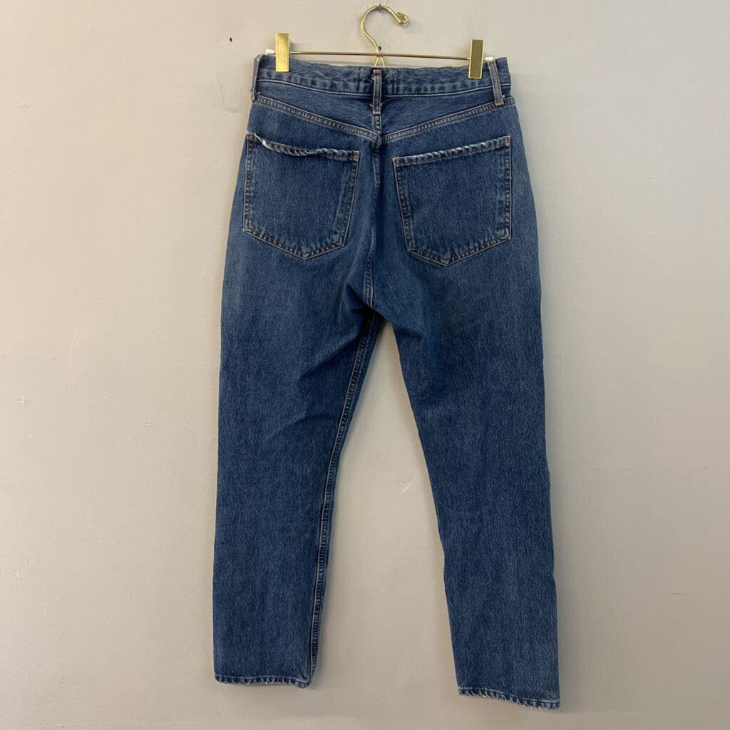 Agolde Dark Wash High Rise Jeans 25