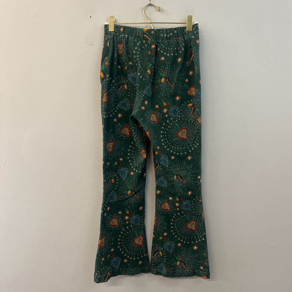 Farm Rio Green/ Multi Fernanda Print Pull On Pants Extra Small