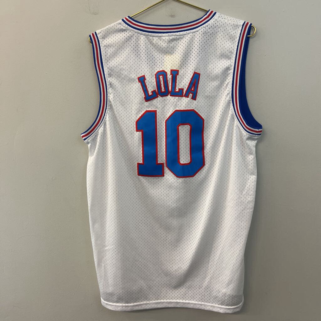 White/ Multi Tune Squad Jersey Vest Top Extra Large