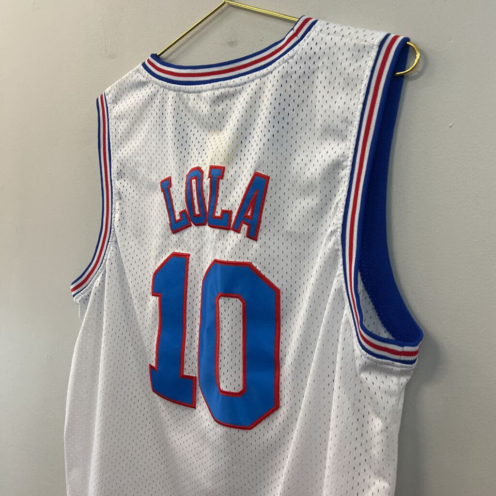 White/ Multi Tune Squad Jersey Vest Top Extra Large