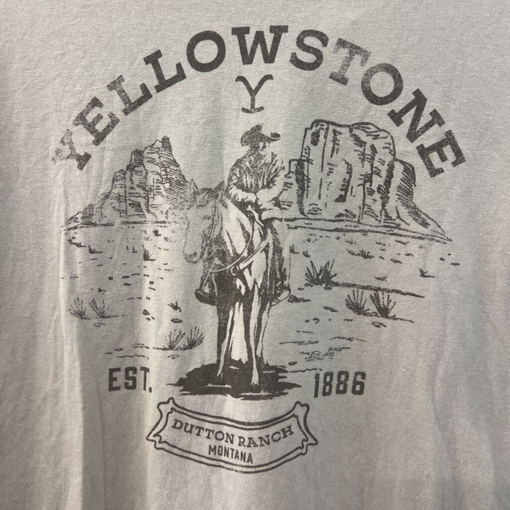 Yellowstone Brown Short Sleeve Graphic Tee Extra Large