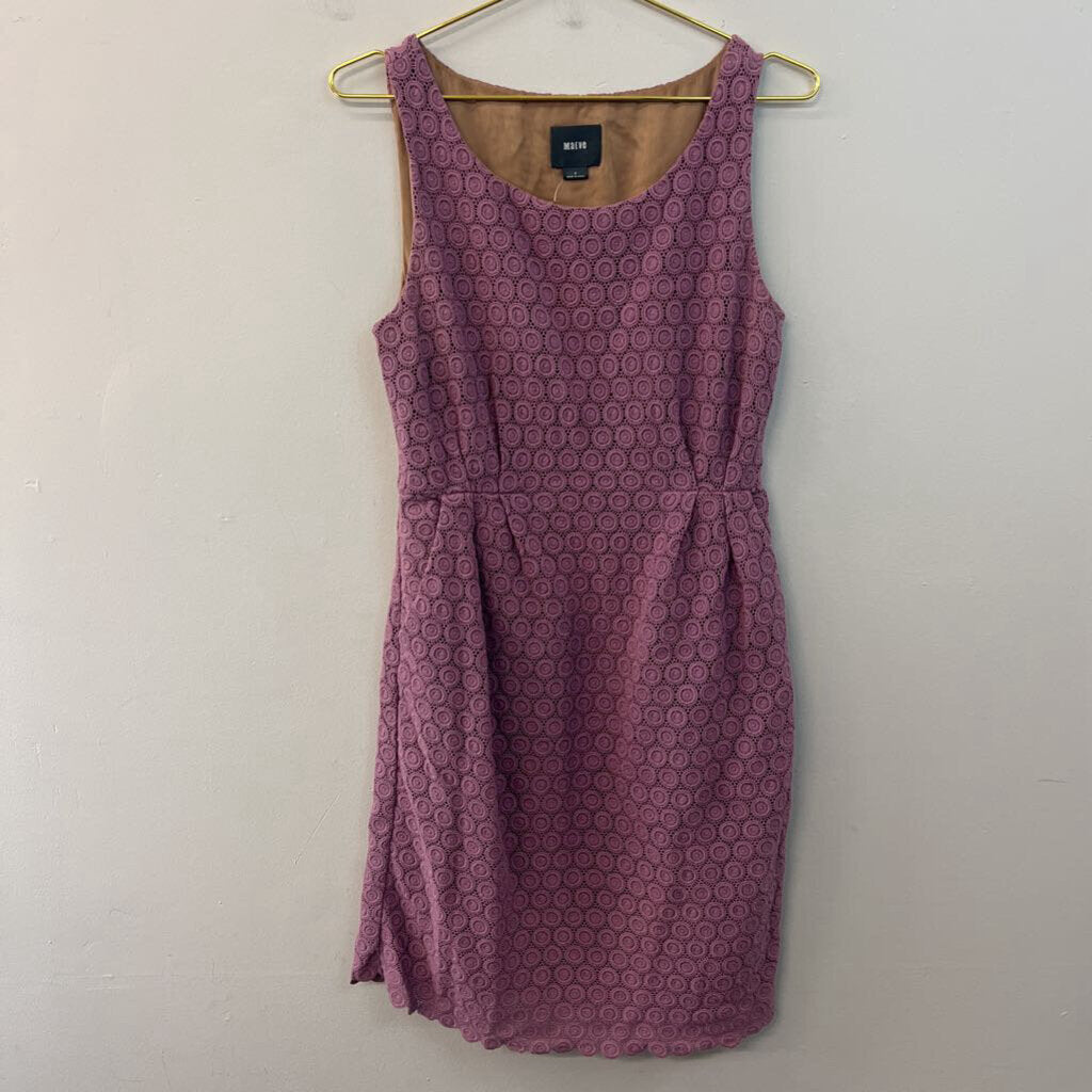 Maeve Purple Lace Tank Dress 8