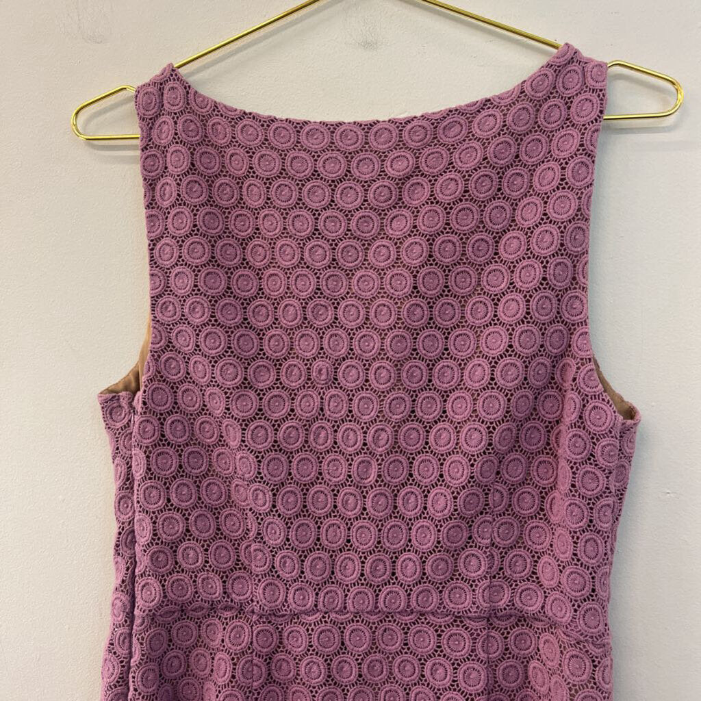 Maeve Purple Lace Tank Dress 8