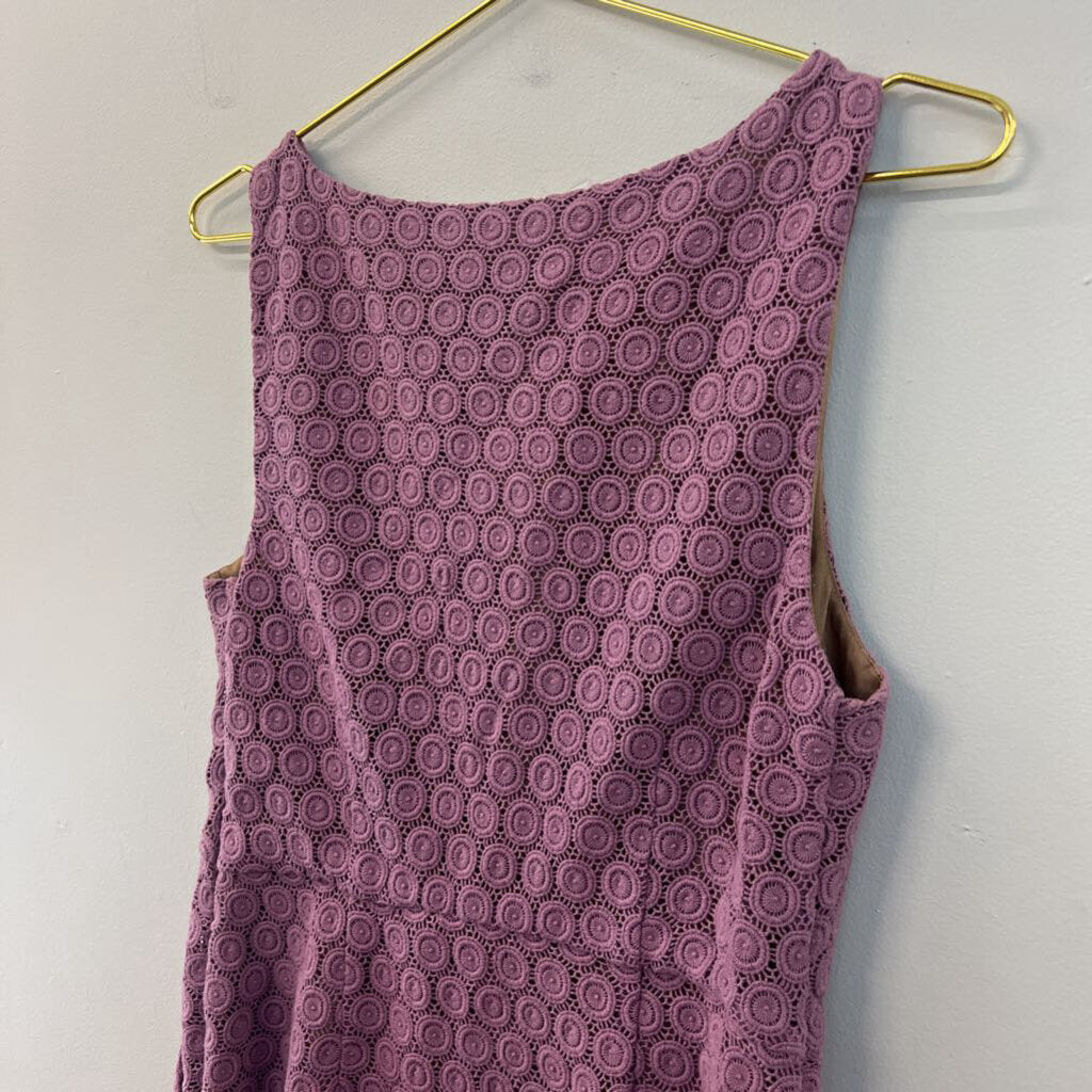Maeve Purple Lace Tank Dress 8