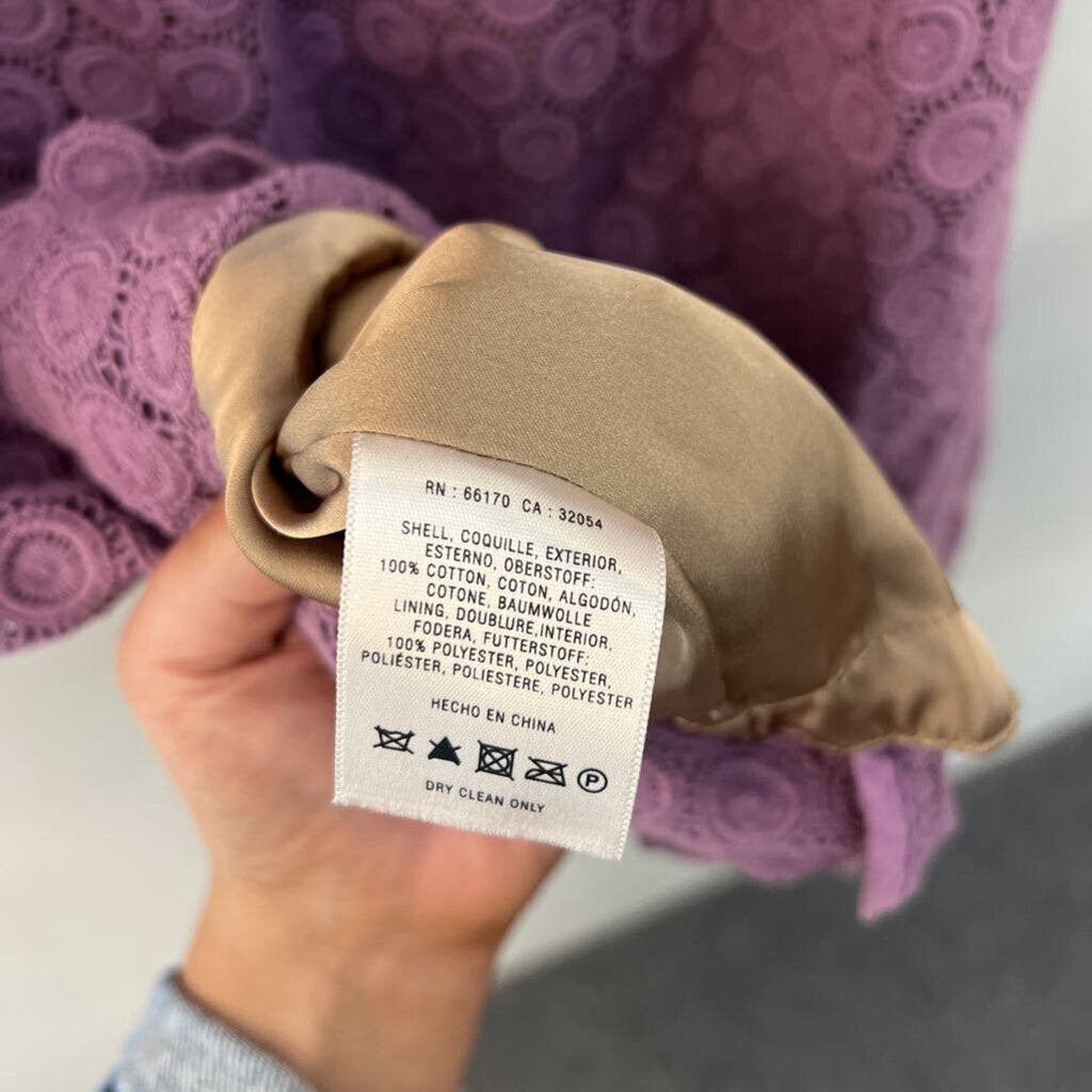 Maeve Purple Lace Tank Dress 8