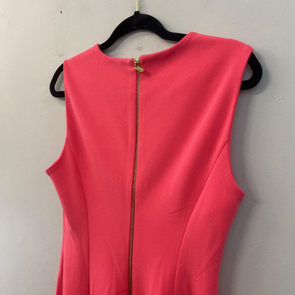 Calvin Klein Bright Pink Sleeveless Dress 8